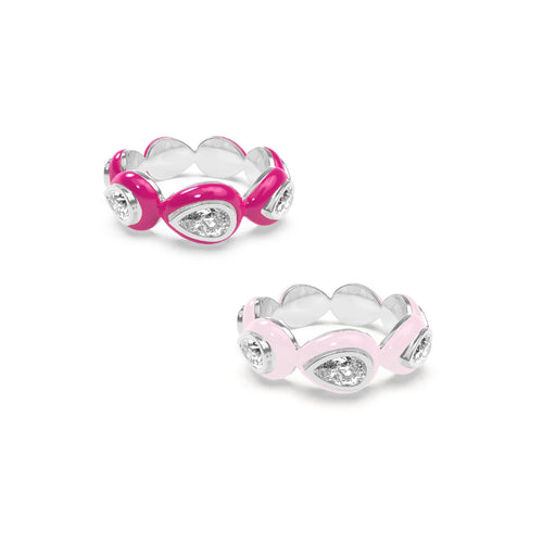 Drop Bauble ring Duo